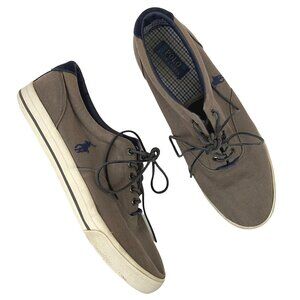 Polo Ralph Lauren Vaughn Canvas Low Top Fashion Sneakers Mens 13D
